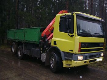 Daf 75 300 + crane - Autodizalica