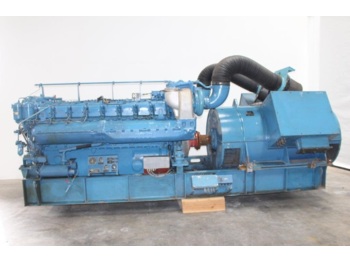 MTU 16 V 396 engine  - Generatorski set