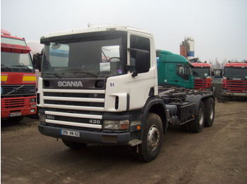 Scania 114 340 6x4 - Transporter kontejnera/ Kamion s izmjenjivim sanducima
