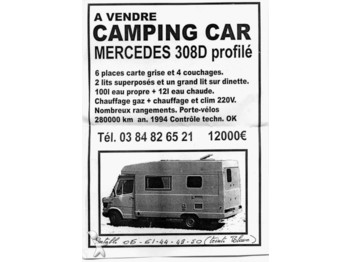 Mercedes 308D - Kamp kombi