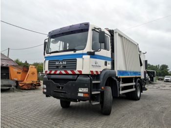 Kamion za odvoz smeća MAN H7OPM2B 4x4 garbage truck mullwagen: slika Kamion za odvoz smeća MAN H7OPM2B 4x4 garbage truck mullwagen