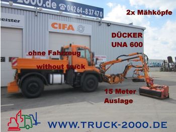 UNIMOG Dücker UNA600 Böschungsmäher 2 Mähköpfe-15 Meter - Namjenska/ Posebna vozila