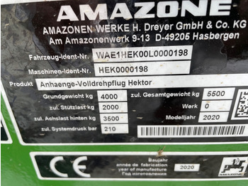 Amazone Hektor 1000 S 7-Schar - Plug: slika Amazone Hektor 1000 S 7-Schar - Plug