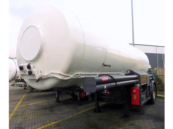 Poluprikolica cisterna za prijevoz plina BURG CO2, Carbon dioxide, gas, uglekislota: slika Poluprikolica cisterna za prijevoz plina BURG CO2, Carbon dioxide, gas, uglekislota