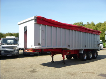 Wilcox Tipper trailer alu 54 m3 + tarpaulin - Kiper poluprikolica