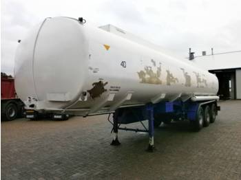 Caldal Fuel tank Alu 39m3 / 5 comp - Poluprikolica cisterna