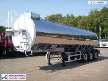 Clayton Commercials Food tank inox 30 m3 / 1 comp - Poluprikolica cisterna