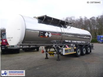 Crossland Bitumen tank inox 31.8 m3 / 1 comp - Poluprikolica cisterna