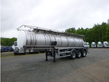 Crossland Chemical tank inox 22.5 m3 / 1 comp - Poluprikolica cisterna