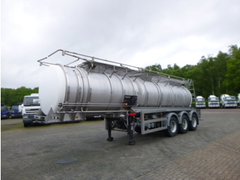Crossland Chemical tank inox 22.5 m3 / 1 comp / ADR 08/2019 - Poluprikolica cisterna