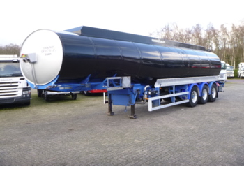 GRW Fuel / heavy oil tank alu 45 m3 / 1 comp + pump - Poluprikolica cisterna