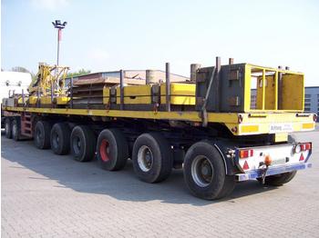 ES-GE Germany 85.000kg complete, 6 axle - Poluprikolica plato/ Otvoreni sanduk