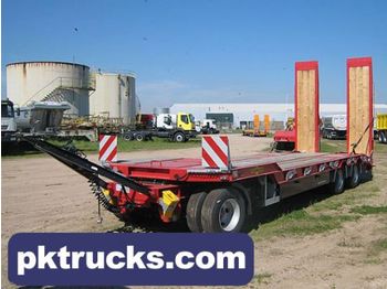 Humbaur 3-axle drawbar trailer - Poluprikolica plato/ Otvoreni sanduk