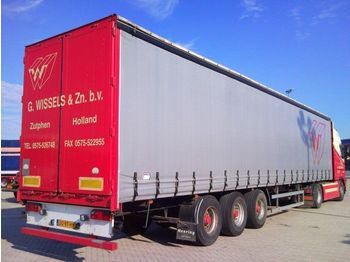  HRD 3 assige schuifzeil trailer - Poluprikolica s ceradom