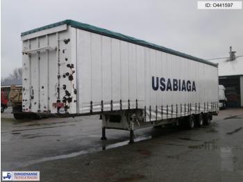 Traylona 3-axle jumbo curtain side trailer / 57500 KG - Poluprikolica s ceradom