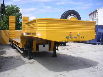  Lowbed semi-trailer Galtrailer PM3 3axles - Poluprikolica s niskim utovarivačem
