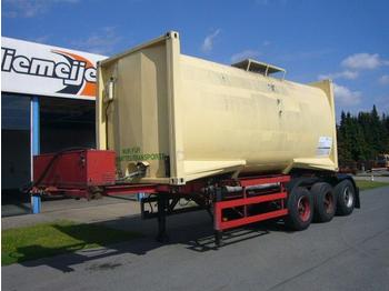 KAESSBOHRER AUFLIEGER - Transporter kontejnera/ Poluprikolica s izmjenjivim sanducima