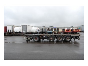 Nooteboom Container chassis - Transporter kontejnera/ Poluprikolica s izmjenjivim sanducima