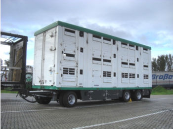 MENKE-JANZEN TFA 24 / 3 Stock / 3 Achsen  - Prikolica za prijevoz stoke