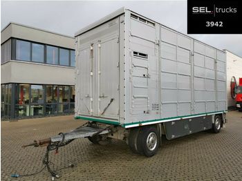 Pezzaioli RBA 22 / 3 Stock / German  - Prikolica za prijevoz stoke