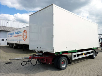 Fliegl ZWP180 Wechself mit Koffer BPW-Eco Durchladeeinr - Transporter kontejnera/ Prikolica s izmjenjivim sanducima