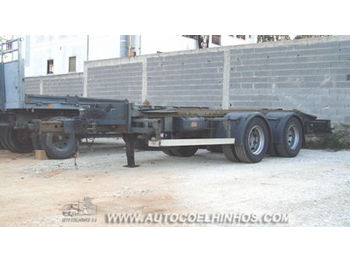 LECI TRAILER 2 ZS container chassis trailer - Transporter kontejnera/ Prikolica s izmjenjivim sanducima
