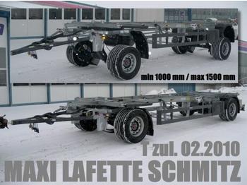 Schmitz AWF 18/ 1000 /1500 MAXI jumbo NEU 3 x vorhanden - Transporter kontejnera/ Prikolica s izmjenjivim sanducima