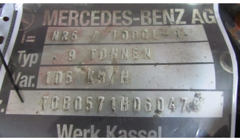 Glavina kotača Mercedes-Benz As onderdelen 9 Tonnen: slika Glavina kotača Mercedes-Benz As onderdelen 9 Tonnen