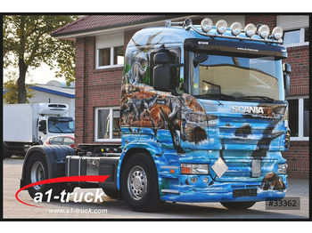 Tegljač Scania R 380 Kipphydraulik, Motor leckt Diesel !!: slika Tegljač Scania R 380 Kipphydraulik, Motor leckt Diesel !!